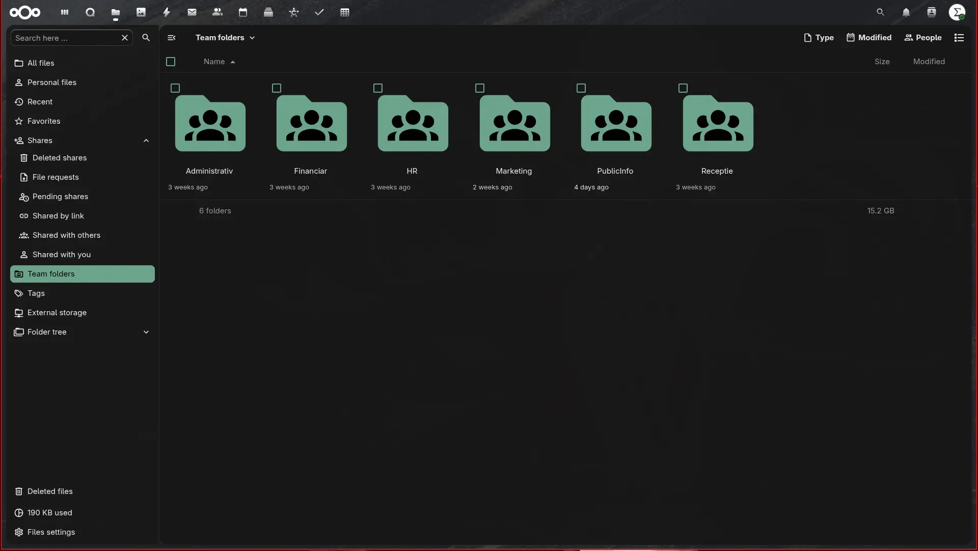Foldere de grup